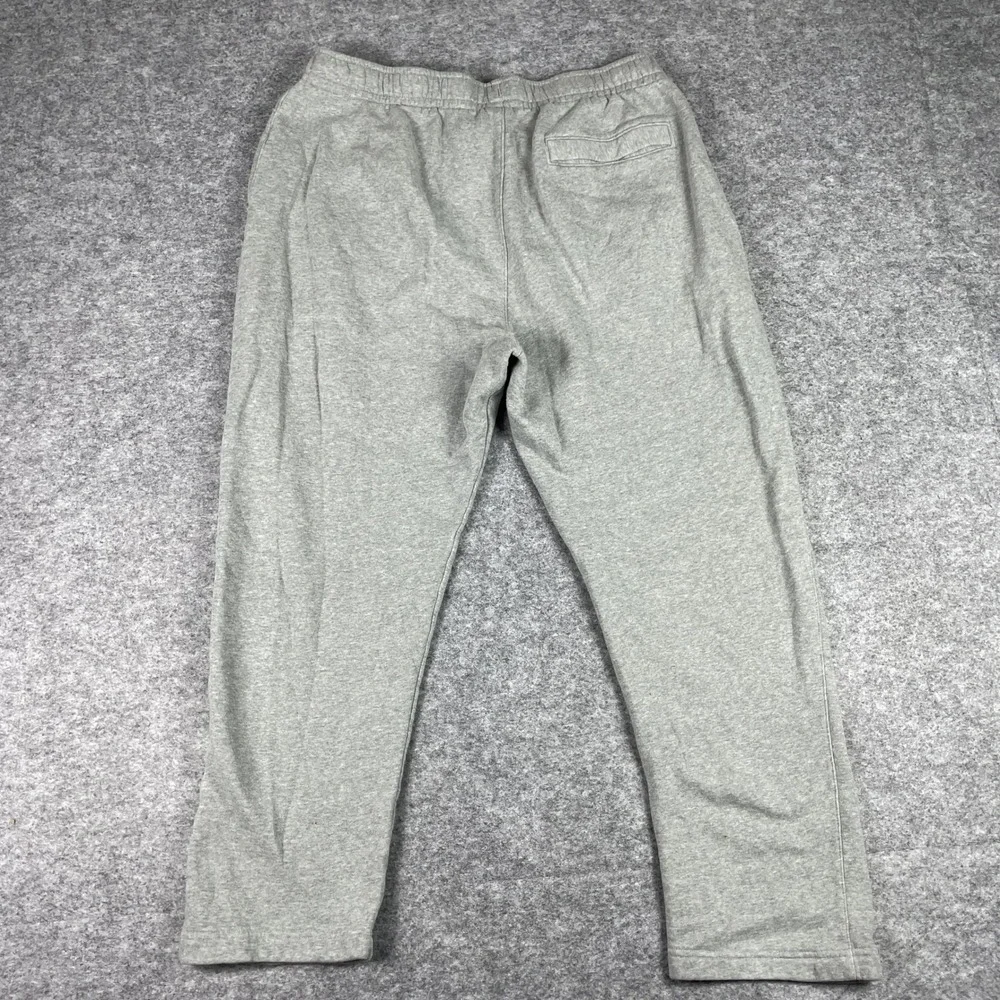 Nike Sweatpants Mens XL Gray Sportswear Club Fleece Open Hem BV2707-063